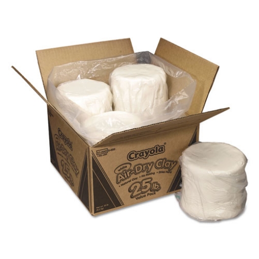 Picture of Air-Dry Clay, White, 25 Lbs