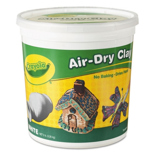 Picture of Air-Dry Clay, White, 5 Lbs