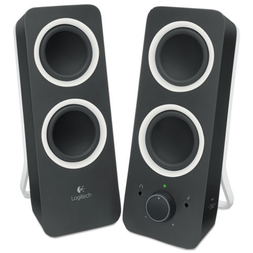 Picture of Z200 Multimedia 2.0 Stereo Speakers, Black