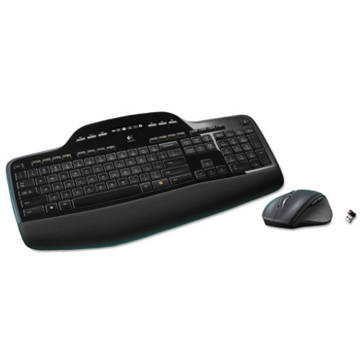 Picture of Mk710 Wireless Keyboard + Mouse Combo, 2.4 Ghz Frequency/30 Ft Wireless Range, Black