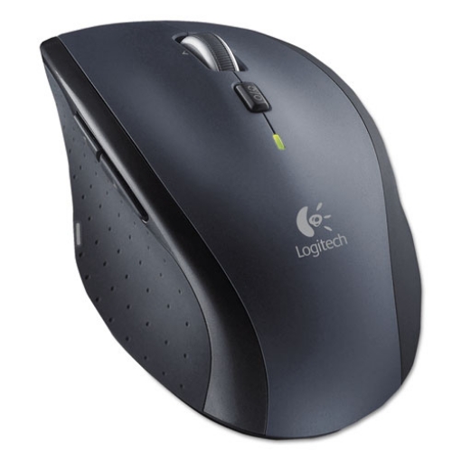 Picture of M705 Marathon Wireless Laser Mouse, 2.4 Ghz Frequency/30 Ft Wireless Range, Right Hand Use, Black