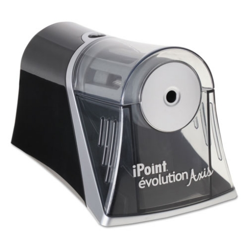 Picture of Ipoint Evolution Axis Pencil Sharpener, Ac-Powered, 4.25 X 7 X 4.75, Black/silver