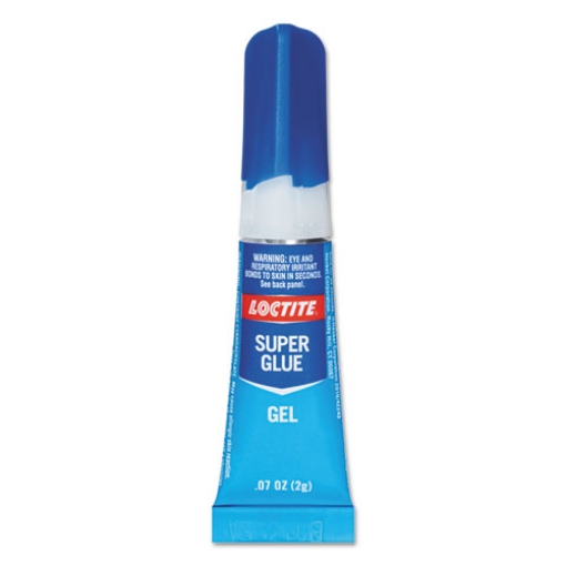 Picture of Super Glue Gel Tubes, 0.07 Oz, Dries Clear, 2/pack