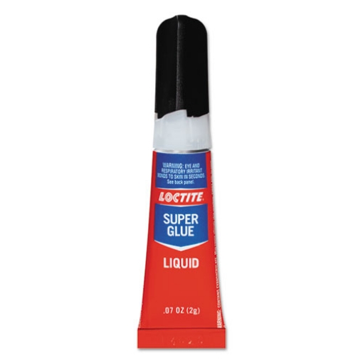 Picture of Super Glue Liquid Tubes, 0.07 Oz, Dries Clear, 2/pack