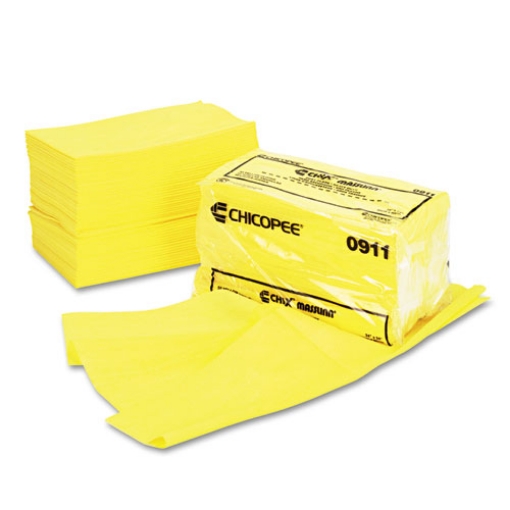 Picture of Masslinn Dust Cloths, 24 X 24, Yellow, 50/bag, 2 Bags/carton