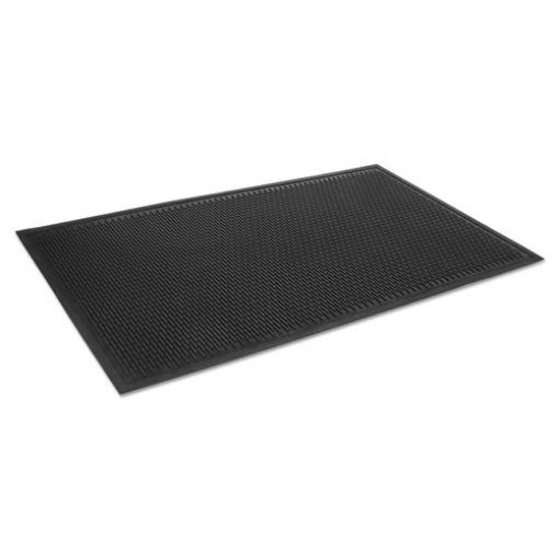 Picture of Crown-Tred Indoor/outdoor Scraper Mat, Rubber, 34 X 111, Black