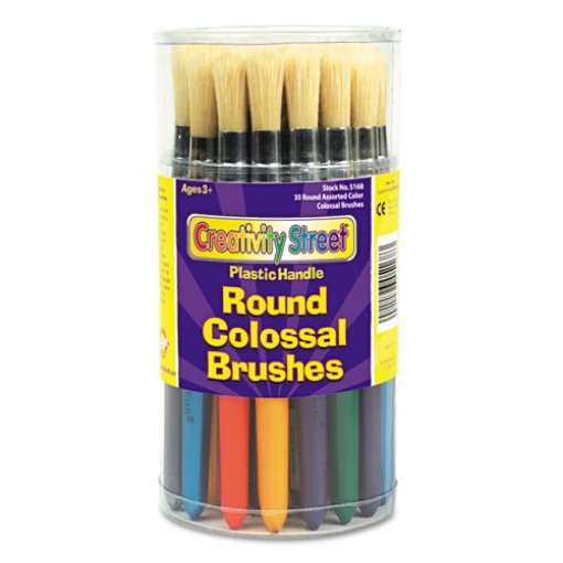 Picture of Colossal Brush, Natural Bristle, Round Profile, 30/set