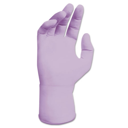 Picture of Purple Nitrile Exam Gloves, 242 Mm Length, Small, Lavender, 250/box