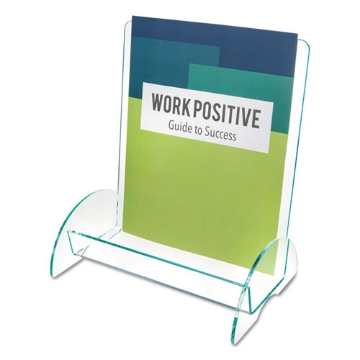 Picture of Euro-Style Docuholder, Magazine Size, 9.81w X 6.31d X11h, Green Tinted