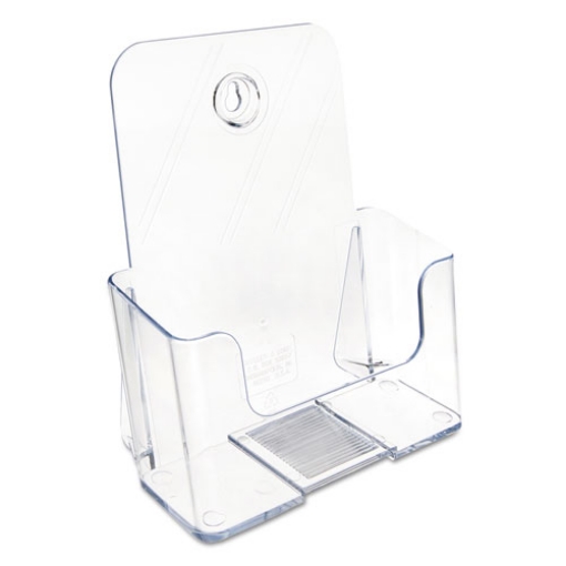 Picture of Docuholder For Countertop/wall-Mount, Booklet Size, 6.5w X 3.75d X 7.75h, Clear