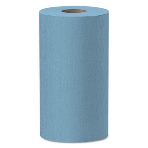 Picture of General Clean X60 Cloths, Small Roll, 13.5 x 19.6, Blue, 130/Roll, 6 Rolls/Carton