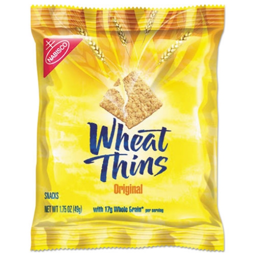 Picture of Wheat Thins Crackers, Original, 1.75 Oz Bag, 72/carton