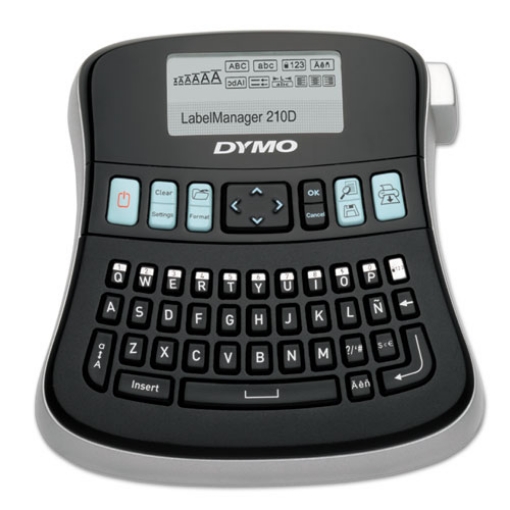 Picture of Labelmanager 210d Label Maker, 2 Lines, 6.1 X 6.5 X 2.5