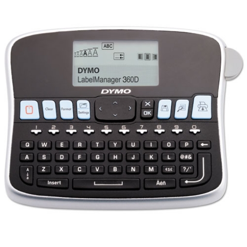 Picture of Labelmanager 360d Label Maker, 2 Lines, 2.8 X 7.76 X 5.9