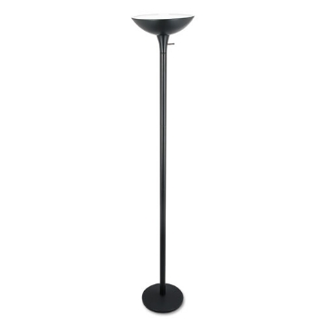 Picture of Torchier Floor Lamp, 12.5w x 12.5d x 72h, Matte Black