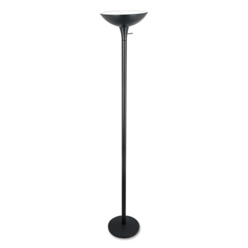 Picture of Torchier Floor Lamp, 12.5w x 12.5d x 72h, Matte Black