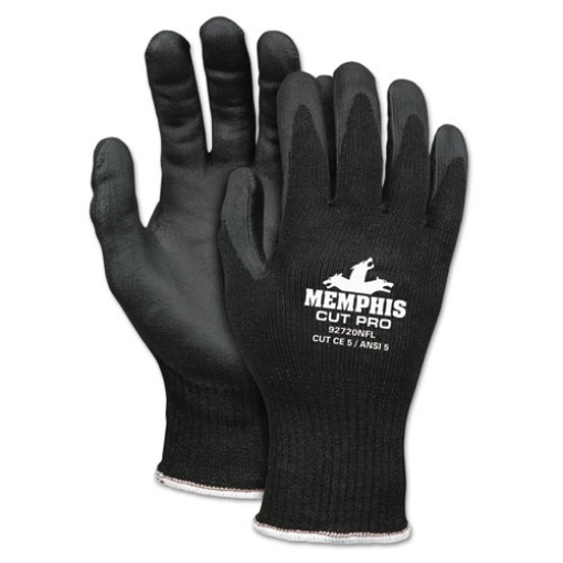 Picture of Cut Pro 92720nf Gloves, Large, Black, Hppe/nitrile Foam