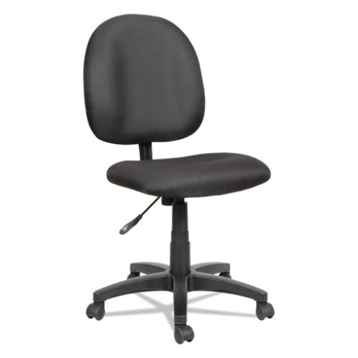 Picture of Alera Essentia Series Swivel Task Chair, Supports Up To 275 Lb, 17.71" To 22.44" Seat Height, Black