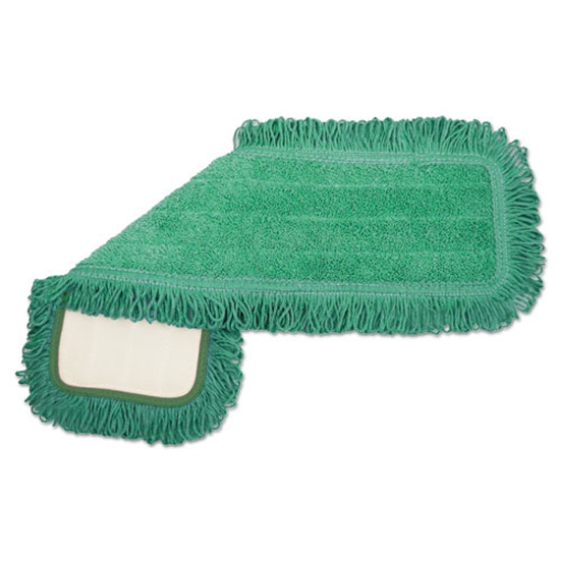 Picture of Microfiber Dust Mop Head, 18 X 5, Green, 1 Dozen