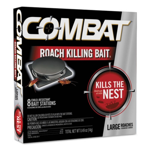 Picture of Source Kill Large Roach Killing System, Child-Resistant Disc, 8/box, 12 Boxes/carton