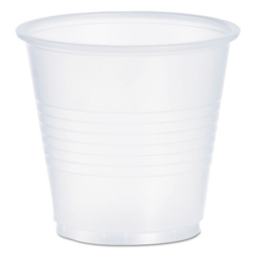 Picture of HIGH-IMPACT POLYSTYRENE COLD CUPS, 3.5 OZ, TRANSLUCENT, 100/PACK