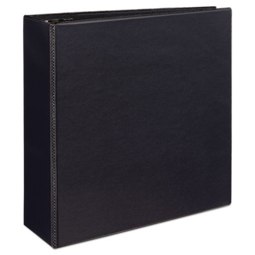 Picture of Durable View Binder With Durahinge And Ezd Rings, 3 Rings, 4" Capacity, 11 X 8.5, Black, (9800)