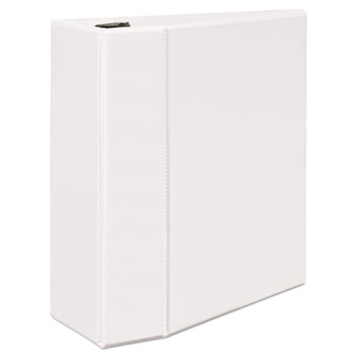 Picture of Durable View Binder With Durahinge And Ezd Rings, 3 Rings, 5" Capacity, 11 X 8.5, White, (9901)