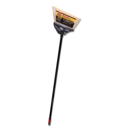 Picture of Maxiplus Professional Angle Broom, 51" Handle, Black