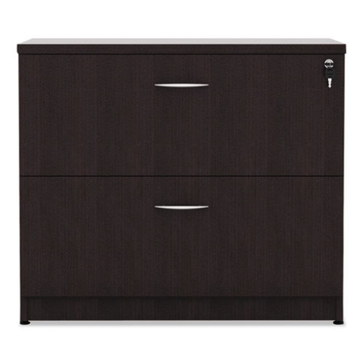 Picture of Alera Valencia Series Lateral File, 2 Legal/letter-Size File Drawers, Espresso, 34" X 22.75" X 29.5"