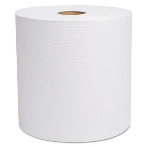 Picture of Select Hardwound Roll Towels, 1-Ply, 7.88" x 800 ft, White, 6 Rolls/Carton