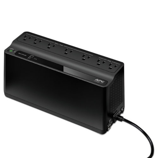 Picture of Back-UPS 600 VA Battery Backup System, 7 Outlets, 120 VA, 490 J