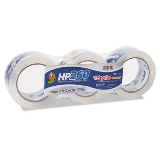 Picture of HP260 Packaging Tape, 3" Core, 1.88" X 60 Yds, Clear, 3/pack