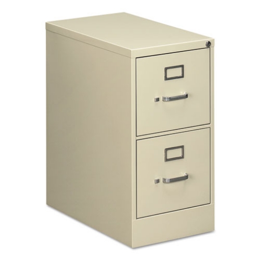 Picture of Two-Drawer Economy Vertical File, 2 Letter-Size File Drawers, Putty, 15" x 25" x 28.38"