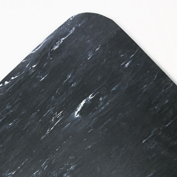 Picture of Cushion-Step Surface Mat, 36 X 60, Spiffy Vinyl, Black