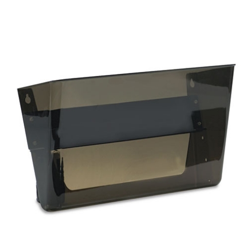 Picture of Magnetic DocuPocket Wall File, Letter Size, 13" x 4" x 7", Smoke
