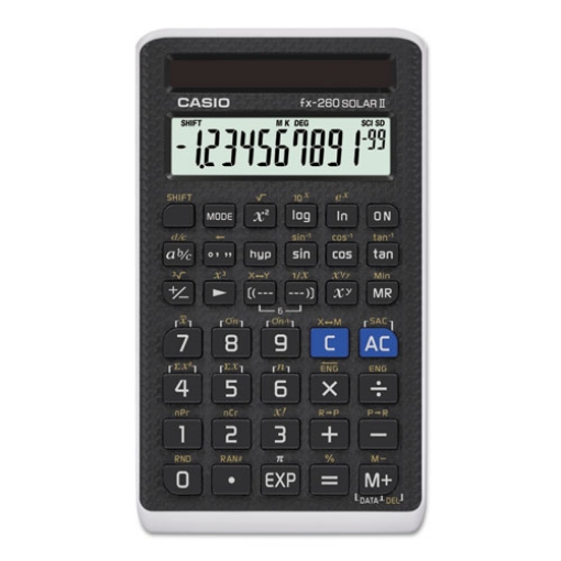 Picture of Fx-260 Solar Ii All-Purpose Scientific Calculator, 10-Digit Lcd, Black