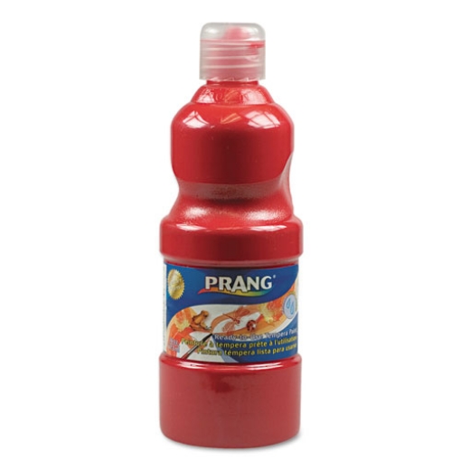 Picture of Washable Paint, Red, 16 Oz Dispenser-Cap Bottle