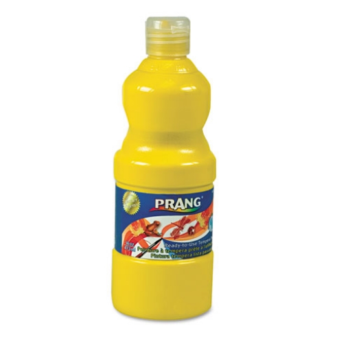 Picture of Washable Paint, Yellow, 16 Oz Dispenser-Cap Bottle