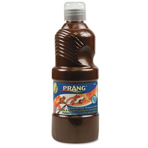 Picture of Washable Paint, Brown, 16 Oz Dispenser-Cap Bottle