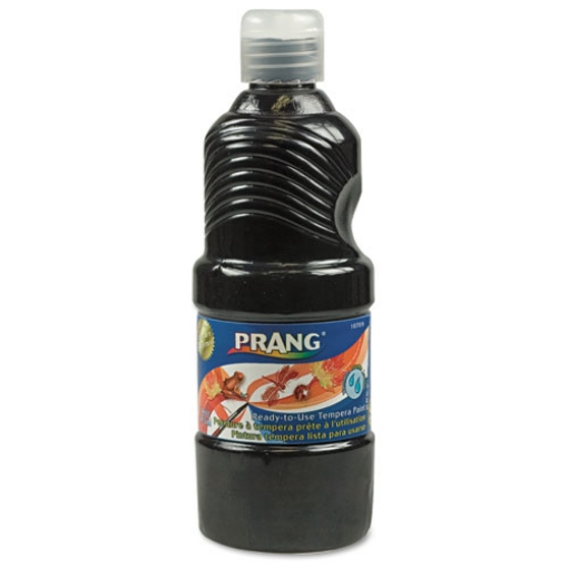 Picture of Washable Paint, Black, 16 Oz Dispenser-Cap Bottle