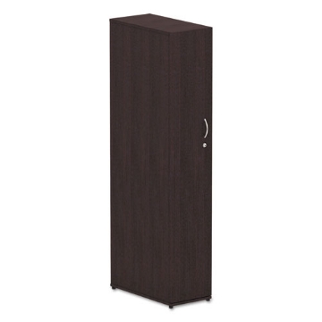 Picture of alera valencia series wardrobe, 11.88w x 22.78d x 65h, espresso