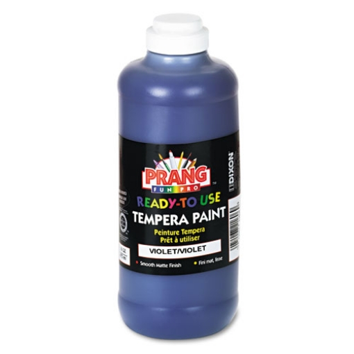 Picture of Ready-To-Use Tempera Paint, Violet, 16 Oz Dispenser-Cap Bottle