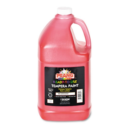 Picture of Ready-To-Use Tempera Paint, Red, 1 Gal Bottle