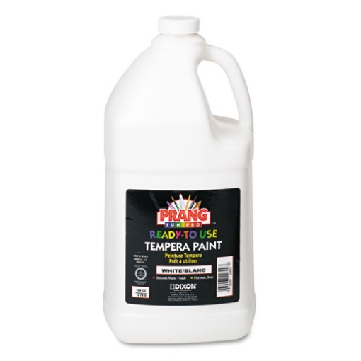 Picture of Ready-To-Use Tempera Paint, White, 1 Gal Bottle