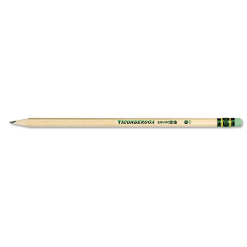 Picture of Envirostiks Pencil, Hb (#2), Black Lead, Natural Woodgrain Barrel, Dozen