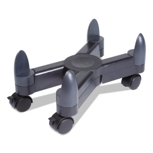 Picture of COMPUTER STAND WITH LOCKING WHEELS, SUPPORTS 40 LB, 3 X 16.5 X 4.5, BLACK
