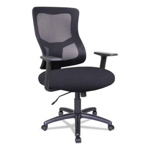 Picture of Alera Elusion Ii Series Mesh Mid-Back Swivel/tilt Chair, Supports Up To 275 Lb, 18.11" To 21.77" Seat Height, Black