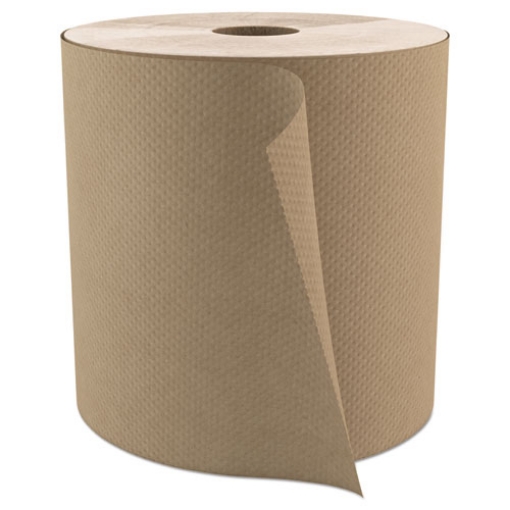 Picture of Select Roll Paper Towels, 1-Ply, 7.9" X 800 Ft, Natural, 6/carton