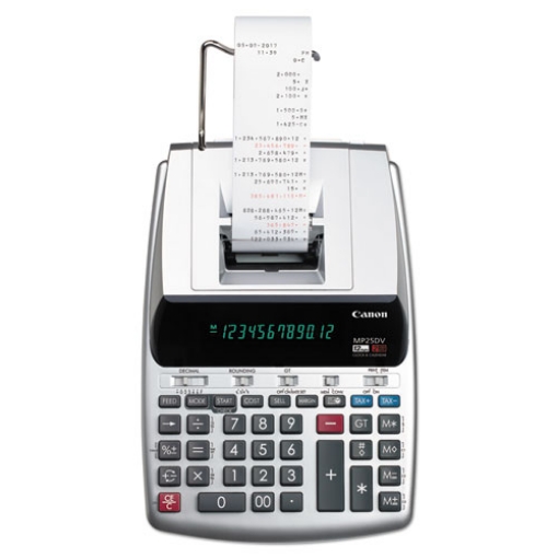 Picture of Mp25dv 12-Digit Ribbon Printing Calculator, Black/red Print, 4.3 Lines/sec