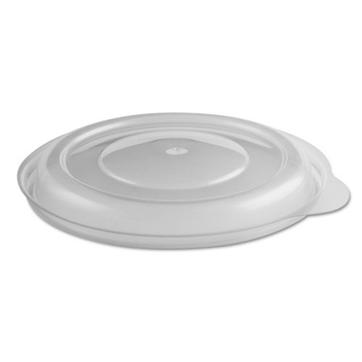 Picture of MicroRaves Incredi-Bowl Lid, For 10 oz Bowl, 4.5" Diameter x 0.39"h, Clear, Plastic, 500/Carton